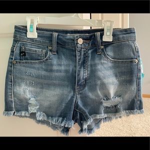 Distressed KanCan Denim Short❗️New Without Tags❗️
